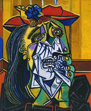 Charger l'image dans la galerie, peinture par numéros | La femme qui pleure | Complexe, picasso, reproduction | FiguredArt