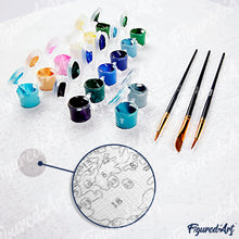 Charger l'image dans la galerie, Affiche de voyage Milan en fleurs