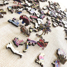 Charger l&#39;image dans la galerie, Puzzle 2D en Bois - Chien Pop Art