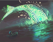 Charger l'image dans la galerie, peinture par numéros | Queue de Poisson lunaire | animaux, Intermédiaire, poissons | FiguredArt