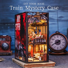 Charger l&#39;image dans la galerie, Book Nook - Mystère dans le Train