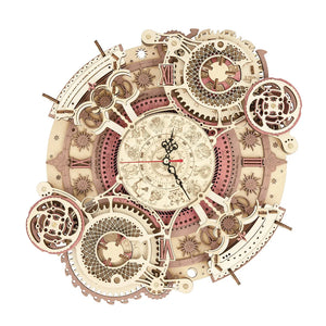 Puzzle 3D Horloge murale du zodiaque