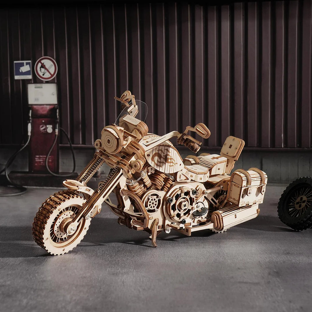 Puzzle 3D Moto de type cruiser