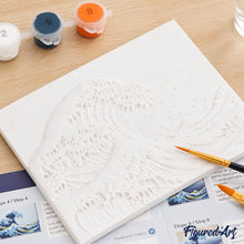 Charger l'image dans la galerie, Kit de peinture en relief 3D - La Grande Vague de Kanagawa
