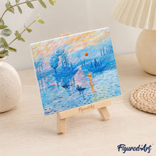 Charger l'image dans la galerie, Kit de peinture en relief 3D - Impression, soleil levant, Monet