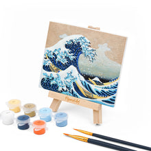 Charger l'image dans la galerie, Kit de peinture en relief 3D - La Grande Vague de Kanagawa