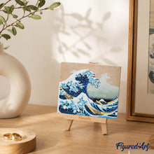 Charger l'image dans la galerie, Kit de peinture en relief 3D - La Grande Vague de Kanagawa