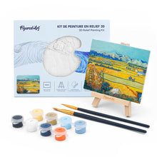 Charger l'image dans la galerie, Kit de peinture en relief 3D - La Récolte, Van Gogh Figured'Art