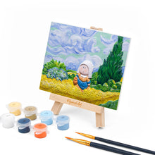 Charger l'image dans la galerie, Kit de peinture en relief 3D - La petite fille des champs de blé