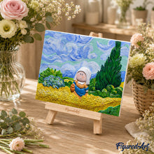 Charger l'image dans la galerie, Kit de peinture en relief 3D - La petite fille des champs de blé