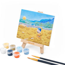 Charger l'image dans la galerie, Kit de peinture en relief 3D - La Petite Perle dans les champs dorés