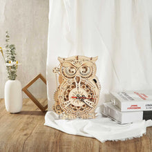 Charger l&#39;image dans la galerie, Puzzle 3D Horloge Hibou