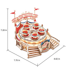 Puzzle 3D Manège Tilt-A-Whirl