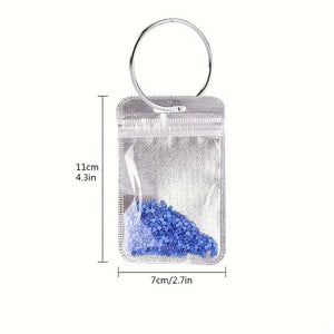 Diamond Painting 5D 50 Sacs Ziplock et 1 Anneau de Livre