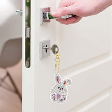 Charger l&#39;image dans la galerie, Pendentif Diamond Painting 5D Lapins