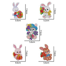 Charger l&#39;image dans la galerie, Pendentif Diamond Painting 5D Lapin de Pâques Ensemble 1