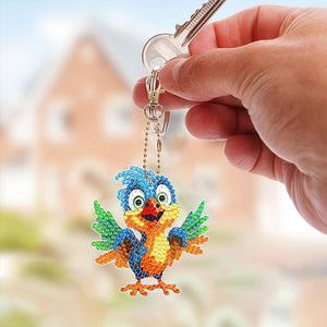 Pendentifs Animaux Diamond Painting 6 Pièces