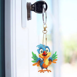 Pendentifs Animaux Diamond Painting 6 Pièces