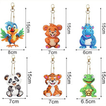 Charger l&#39;image dans la galerie, Pendentifs Animaux Diamond Painting 6 Pièces