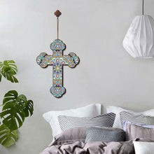 Charger l&#39;image dans la galerie, Pendentif Décoratif Diamond Painting avec Mandala Croix