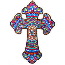 Charger l&#39;image dans la galerie, Pendentif Décoratif Diamond Painting Croix Mandala