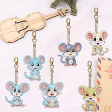 Charger l&#39;image dans la galerie, Diamond Painting 5D Souris 6 Pièces