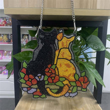 Charger l&#39;image dans la galerie, Suspension de Porte Diamond Painting 5D 2 Chats