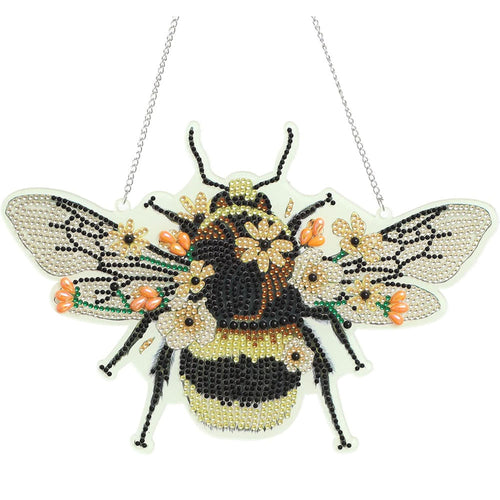 Suspension de Porte Diamond Painting 5D Abeille