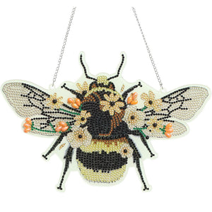 Suspension de Porte Diamond Painting 5D Abeille