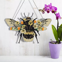 Charger l&#39;image dans la galerie, Suspension de Porte Diamond Painting 5D Abeille