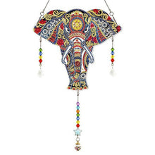 Charger l&#39;image dans la galerie, Suspension de Porte Diamond Painting 5D Éléphant