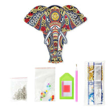 Charger l&#39;image dans la galerie, Suspension de Porte Diamond Painting 5D Éléphant