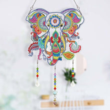 Charger l&#39;image dans la galerie, Suspension de Porte Diamond Painting 5D avec Éléphant