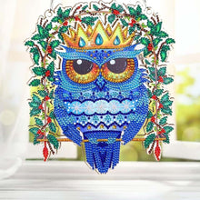 Charger l&#39;image dans la galerie, Suspension de Porte Diamond Painting 5D Hibou