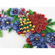 Charger l&#39;image dans la galerie, Suspension de Porte Diamond Painting 5D Flamants avec LED et Pendentif