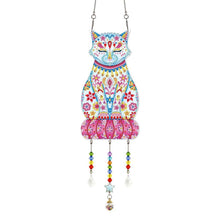Charger l&#39;image dans la galerie, Suspension de Porte Diamond Painting 5D Chat
