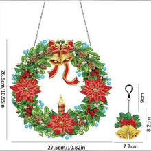 Charger l&#39;image dans la galerie, Suspension de Porte Diamond Painting 5D Couronne avec LED et Pendentif