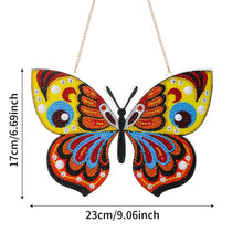 Charger l&#39;image dans la galerie, Suspension de Porte Diamond Painting 5D - Papillon