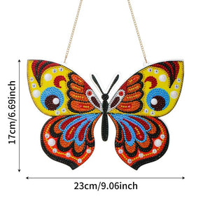 Suspension de Porte Diamond Painting 5D - Papillon