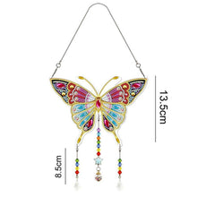 Charger l&#39;image dans la galerie, Suspension de Porte Diamond Painting 5D Design de Papillon