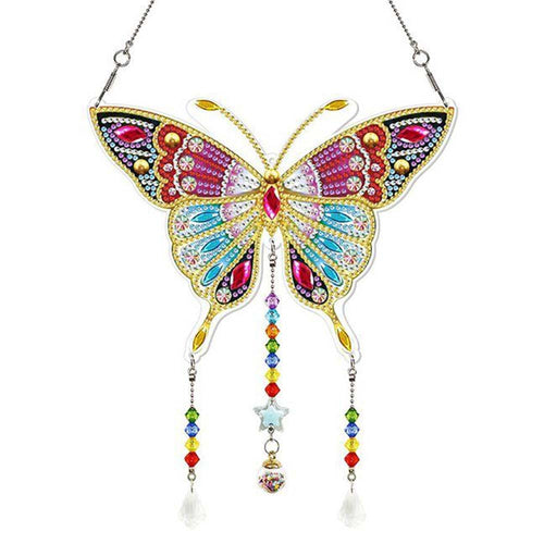 Suspension de Porte Diamond Painting 5D Design de Papillon