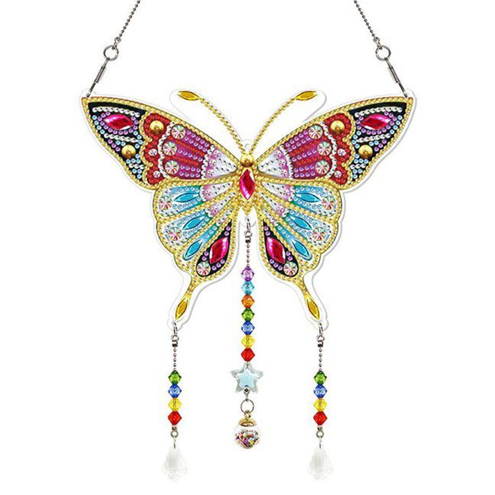 Suspension de Porte Diamond Painting 5D Design de Papillon
