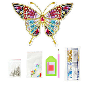Suspension de Porte Diamond Painting 5D Design de Papillon