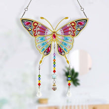 Charger l&#39;image dans la galerie, Suspension de Porte Diamond Painting 5D Design de Papillon