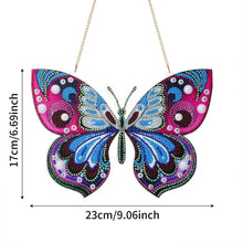 Charger l&#39;image dans la galerie, Suspension de Porte Diamond Painting 5D avec Papillon