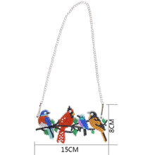 Charger l&#39;image dans la galerie, Suspension de Porte Diamond Painting 5D Quatre Oiseaux