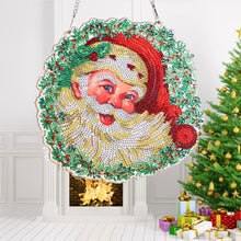 Charger l&#39;image dans la galerie, Suspension de Porte Diamond Painting 5D Père Noël