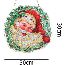 Charger l&#39;image dans la galerie, Suspension de Porte Diamond Painting 5D Père Noël