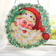 Charger l&#39;image dans la galerie, Suspension de Porte Diamond Painting 5D Père Noël