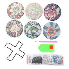 Charger l'image dans la galerie, Sous-Verre Diamond Painting 5D avec Fleurs